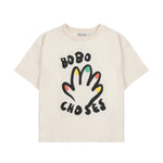 Bobo Choses Koszulka dla dzieci Have Fun Offwhite