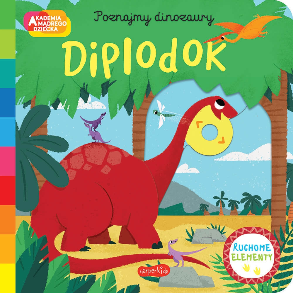 Harperkids Książka dla dzieci Akademia mądrego dziecka Poznajmy dinozaury