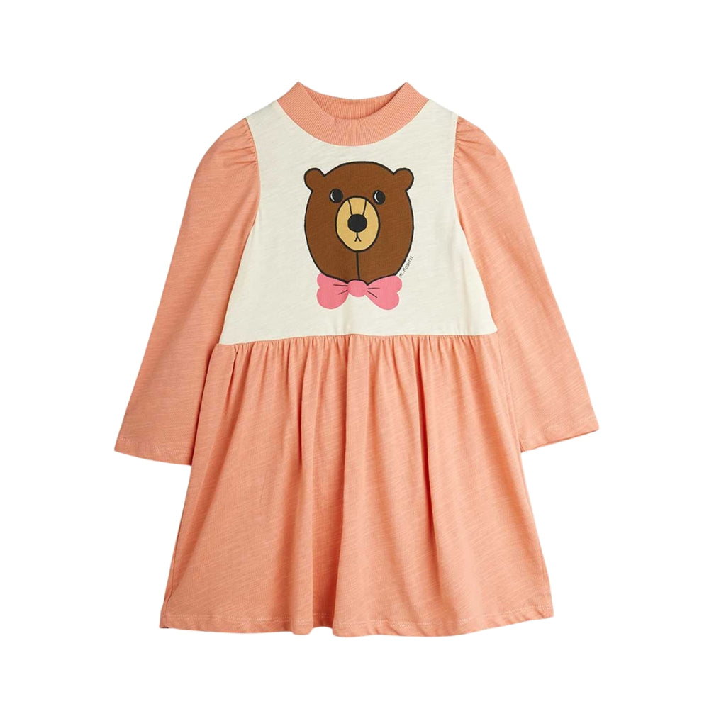 Mini Rodini Sukienka dla dziewczynki Bear Pink