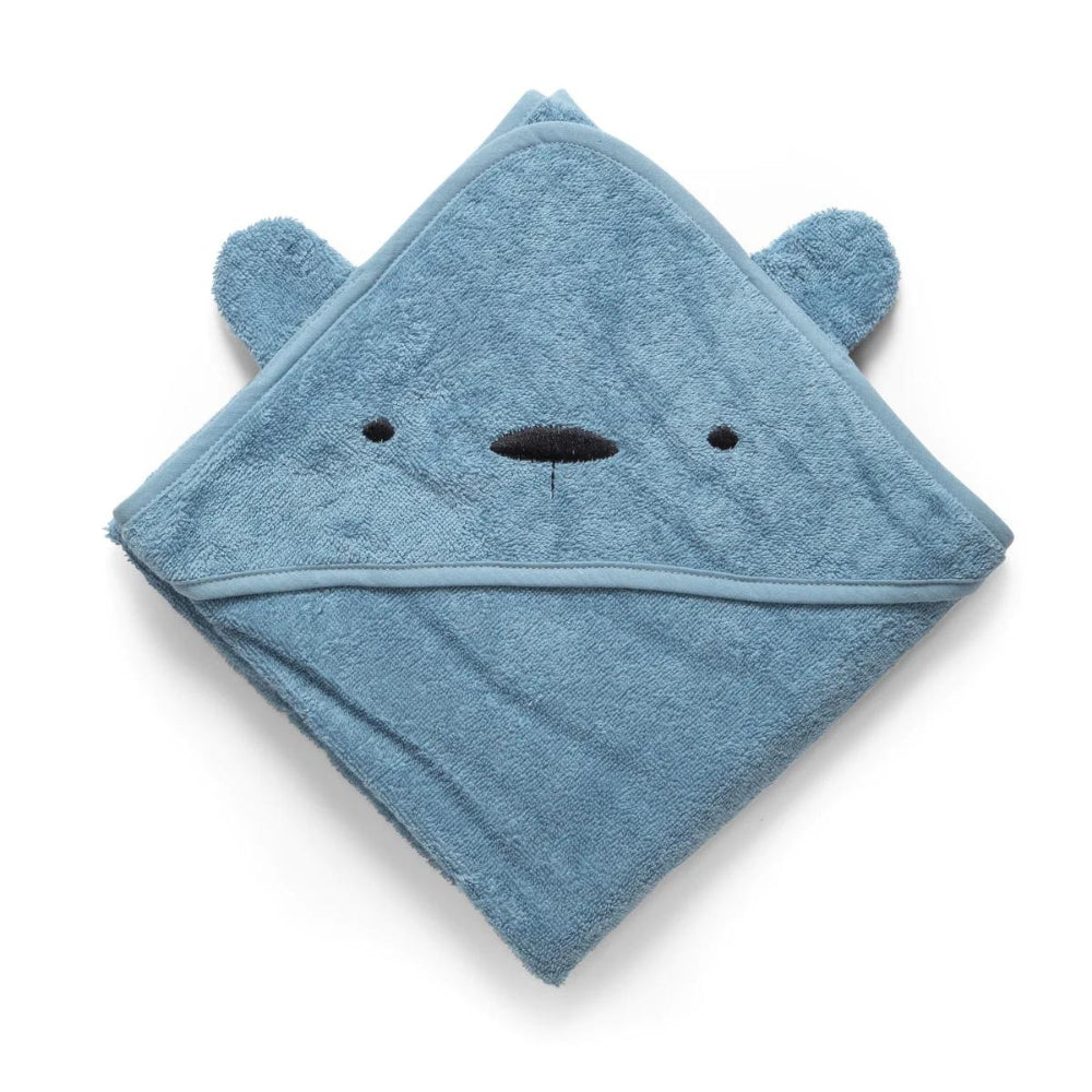 Sebra Ręcznik dla niemowląt z kapturkiem Milo powder blue