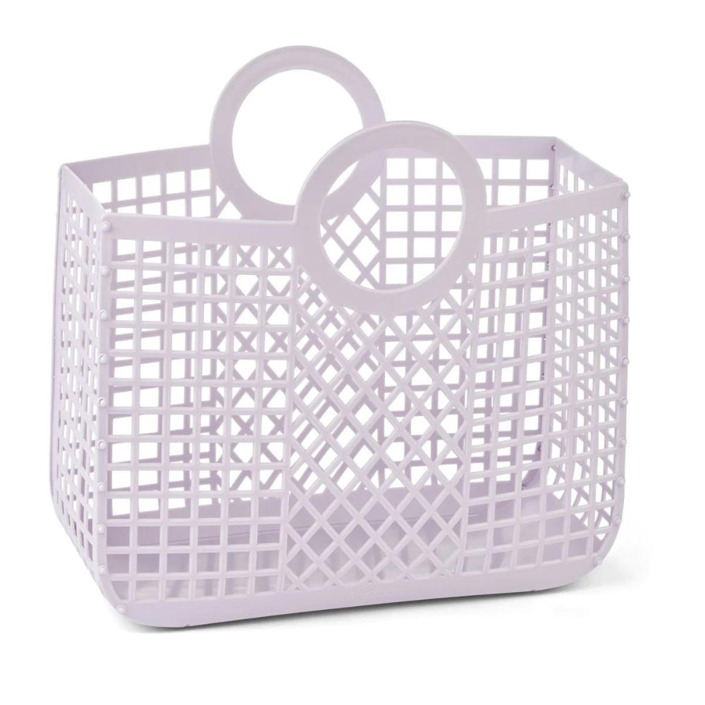 Liewood Koszyk na zabawki Bloom Basket Misty Lilac