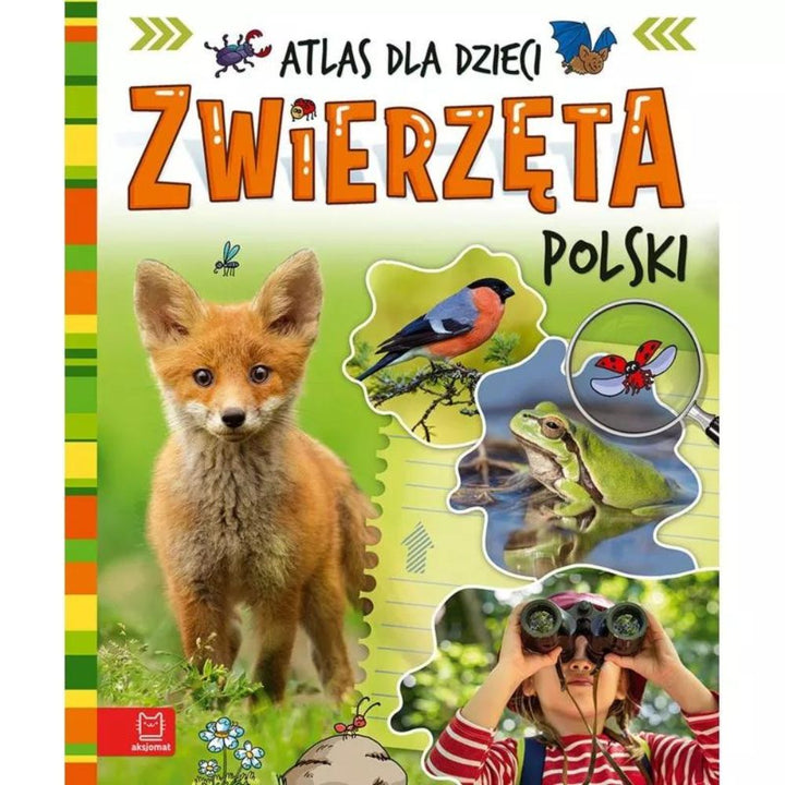 Aksjomat Zwierzęta Polski Atlas dla dzieci