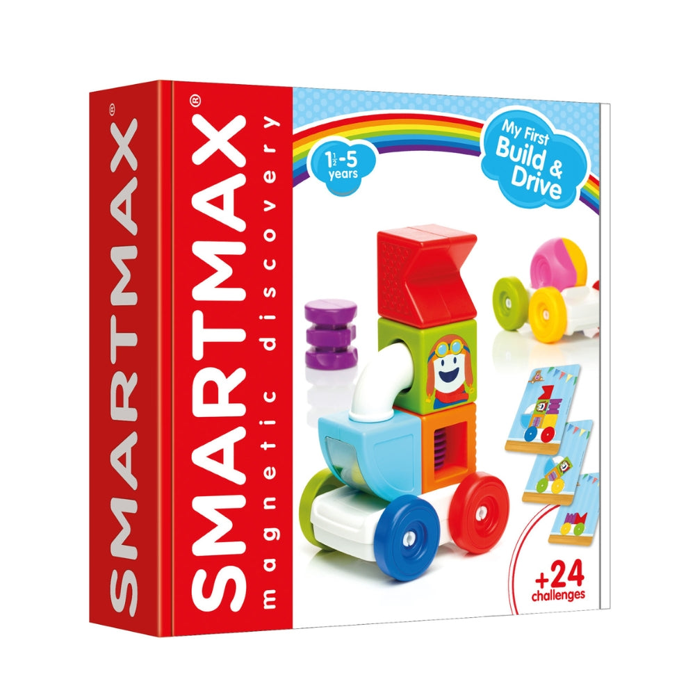 SmartMax Klocki magnetyczne dla dzieci My First Build & Drive