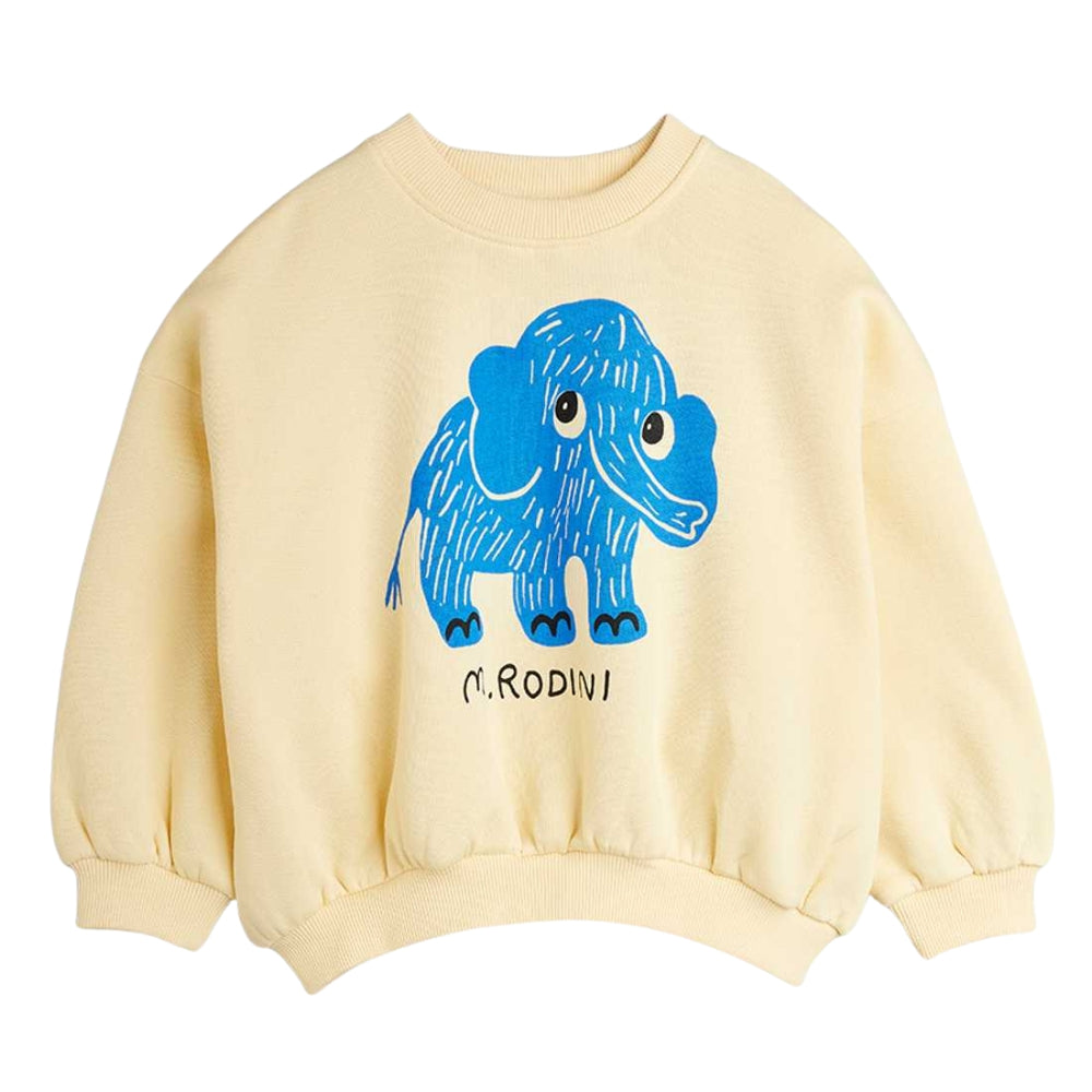 Mini Rodini Bluza dla dzieci Mammoth Offwhite