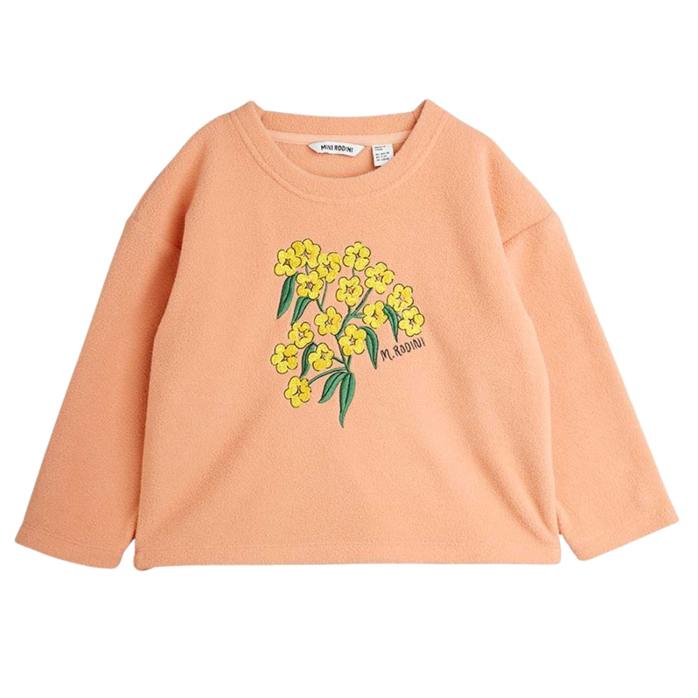 Mini Rodini Bluzka polarowa z długim rękawem Alpine Flowers