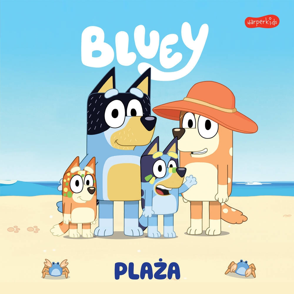 HarperKids Książka dla dzieci Bluey Plaża