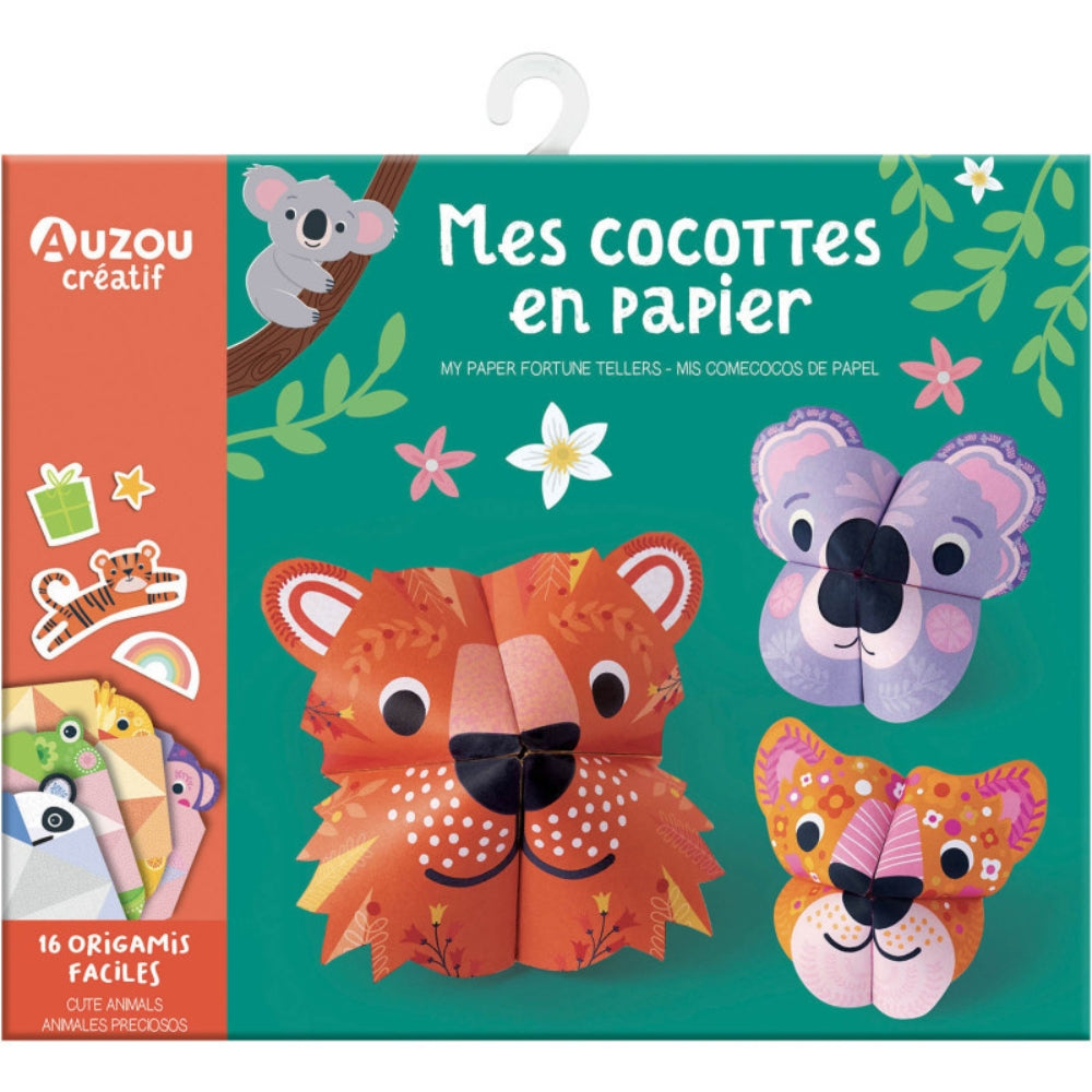 Auzou Zestaw kreatywny Origami dla dzieci Zwierzątka