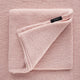 LullaLove Kocyk z wełny merino pudrowy róż, rose powder