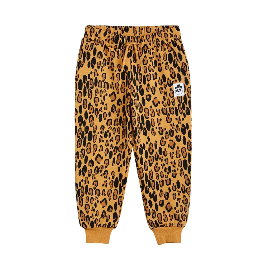 Mini Rodini Spodnie dresowe dla dziecka Leopard