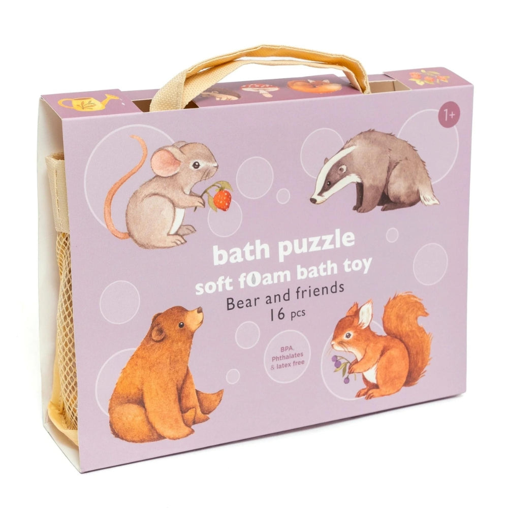 Petit Monkey Puzzle do kąpieli piankowe Bear and friends