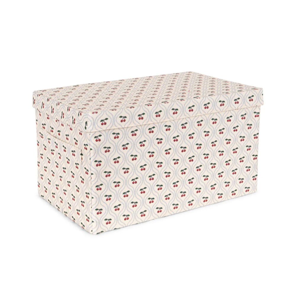 Konges Slojd Koszyk do przechowywania zabawek Cherry Motif