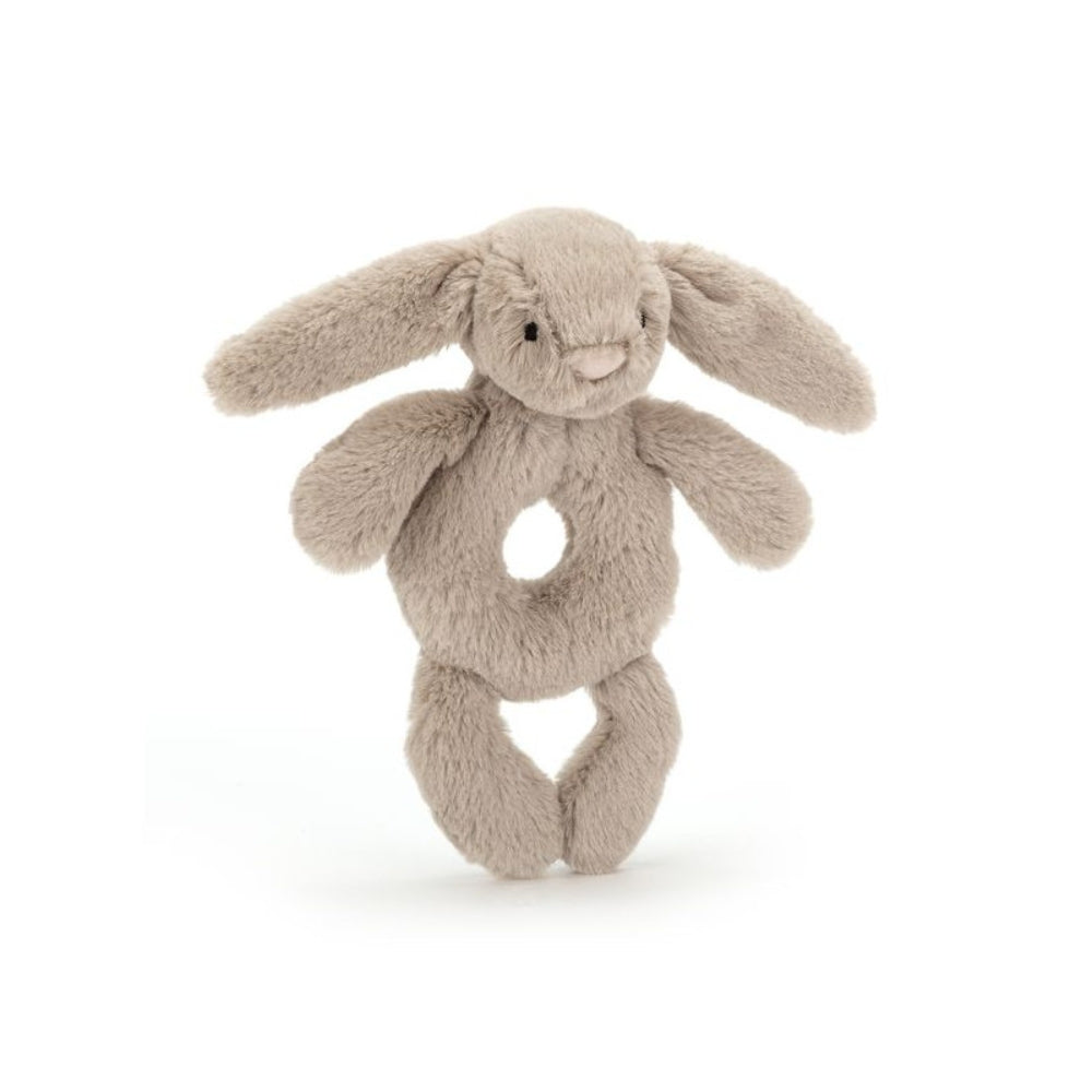 Jellycat Królik grzechotka beżowa 18 cm