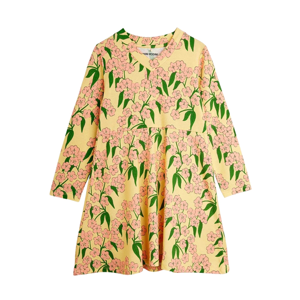 Mini Rodini Sukienka dla dziewczynki Alpine flowers