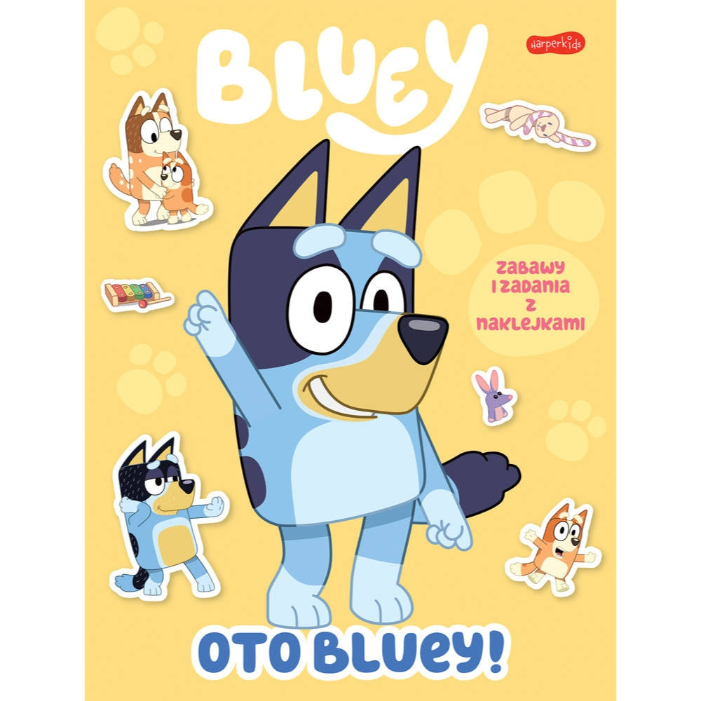 HarperKids Książka dla dzieci Bluey Czas na prawdziwą zabawę!