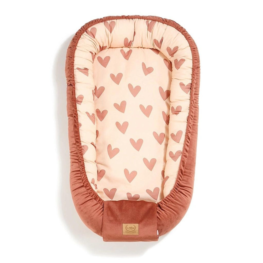 La Millou Kokon niemowlęcy S 90x45 cm Heartbeat Pink