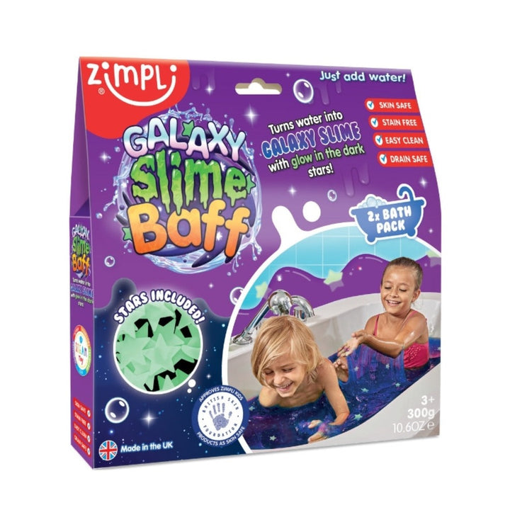 Zimpli Kids Zestaw do robienia glutów z gwiazdkami Galaxy Slime Baff