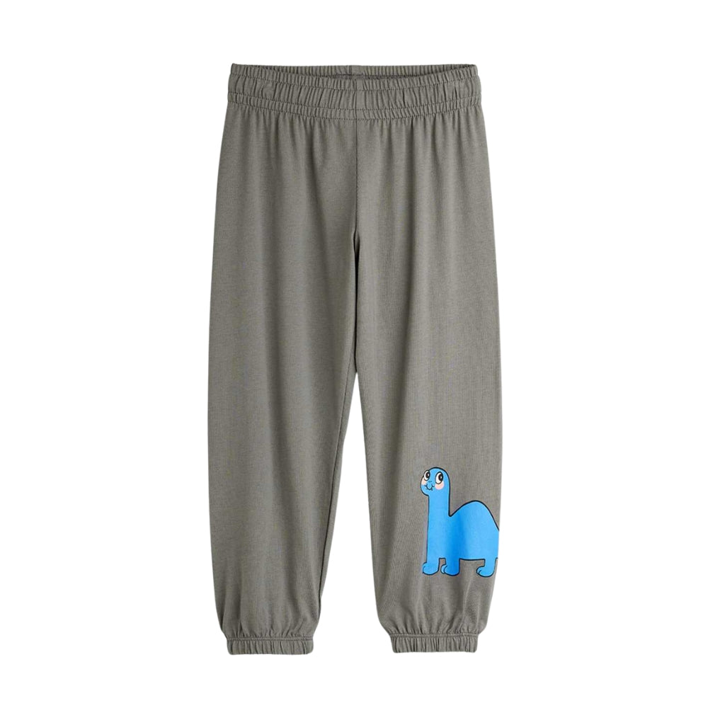 Mini Rodini Spodnie dla dzieci Dino Grey