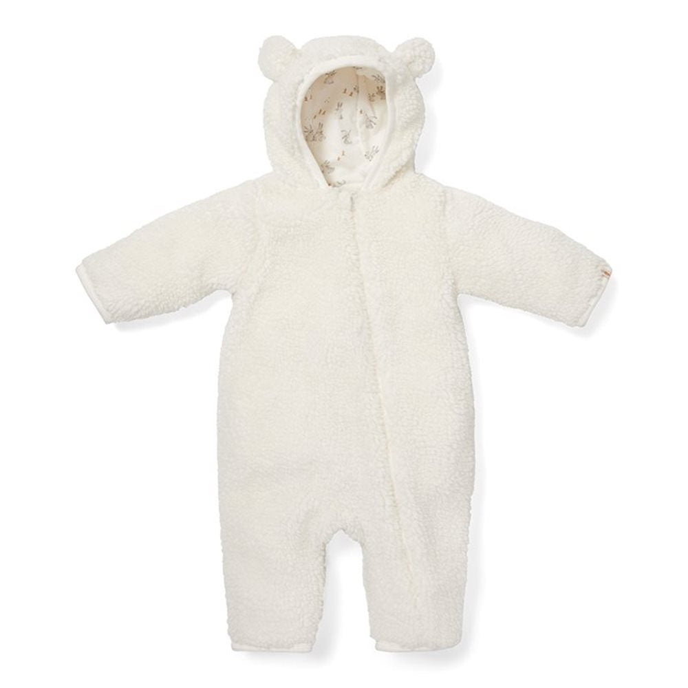 Little Dutch Kombinezon niemowlęcy Teddy Baby Bunny Off White rozmiar 74/80