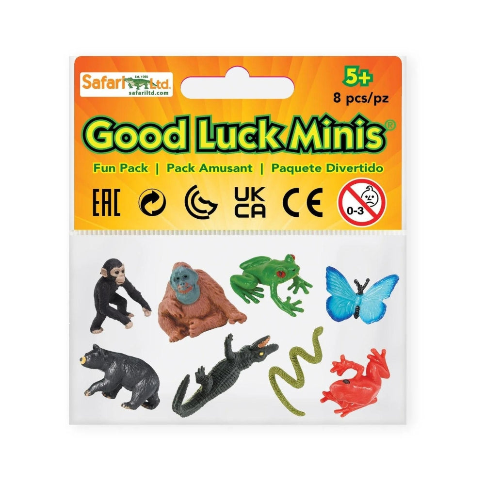 Safari Ltd Figurki dla dzieci Rainforest Fun Pack