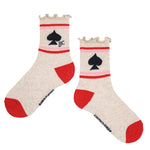Bobo Choses Skarpetki dla dzieci BC Spades Offwhite