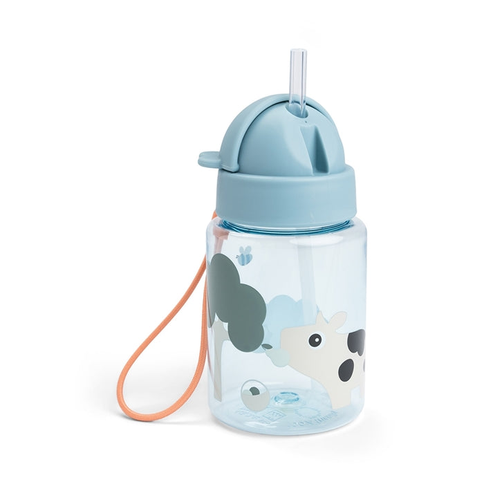 Done by Deer Bidon dla Dziecka 280ml Tiny Farm Blue