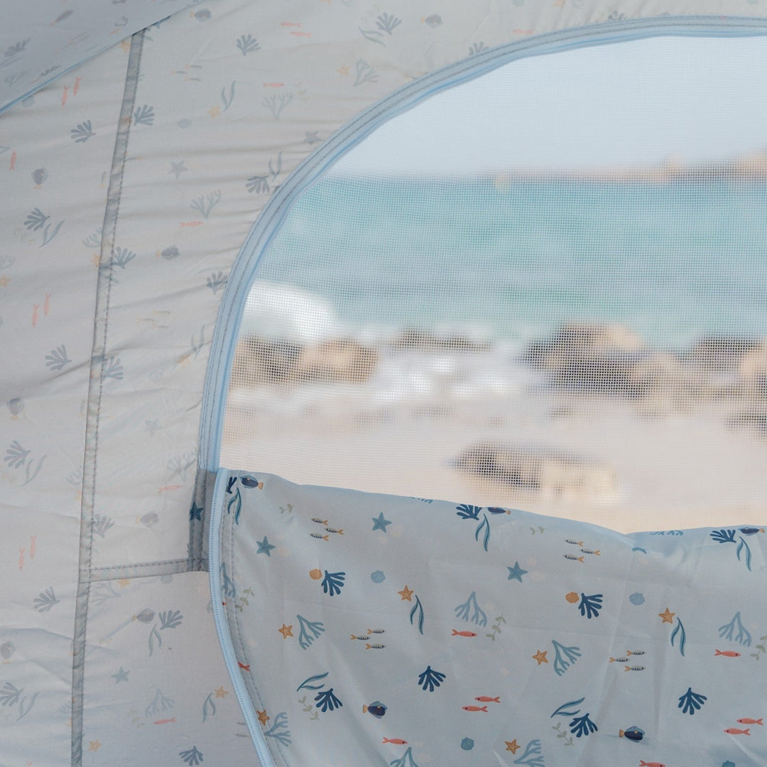 Little Dutch Namiot plażowy dla dzieci Blue Ocean Dreams UV40