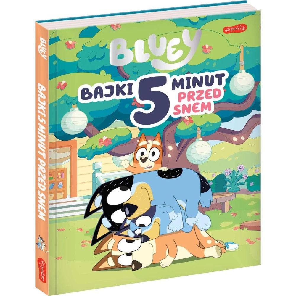 HarperKids Książka dla dzieci Bluey Bajki 5 minut przed snem