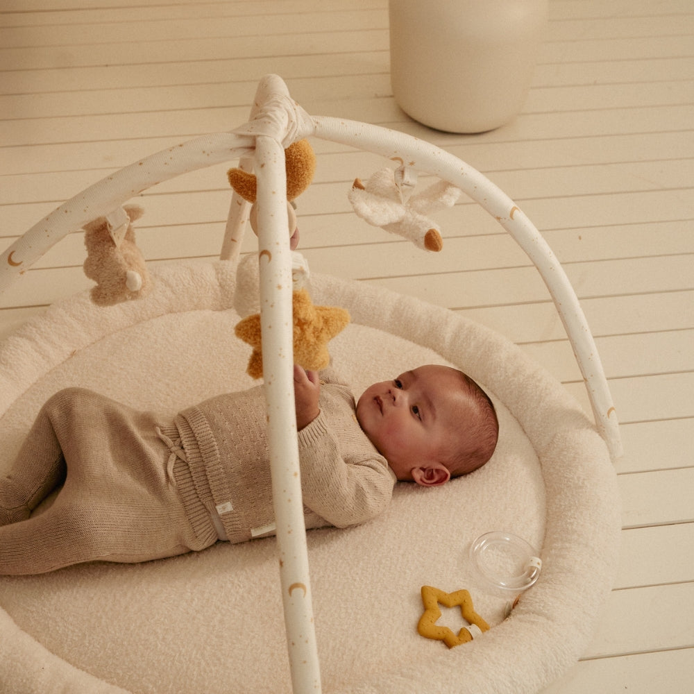 Little Dutch Mata aktywizująca dla niemowlaka z pałąkiem Newborn Naturals