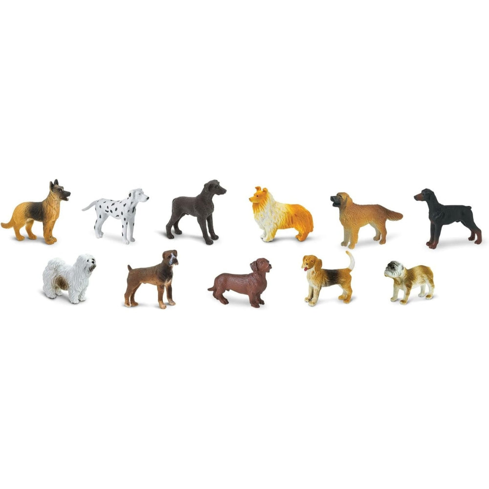 Safari Ltd Figurki dla dzieci w tubie Psy