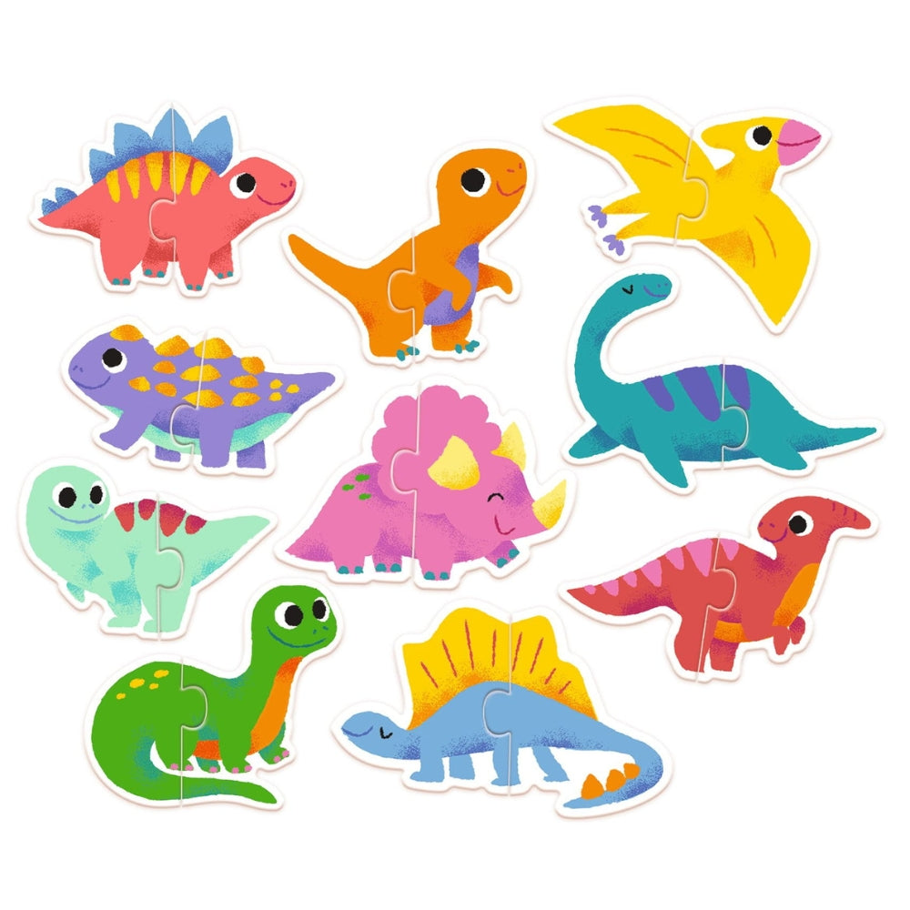 Djeco Puzzle dla dzieci duo Dino