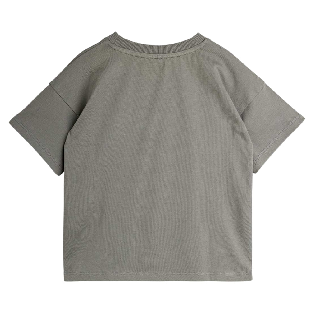Mini Rodini Koszulka dla dzieci Dino Grey