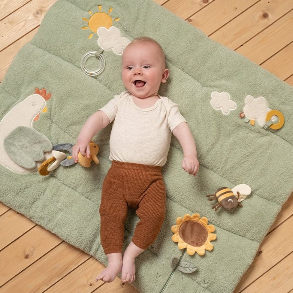 Little Dutch Interaktywna mata dla niemowląt aktywizująca Little Farm