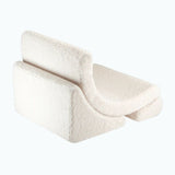 Wigiwama Fotel dla dzieci Cream White Moon Chair