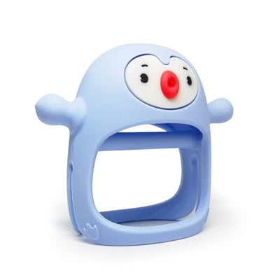 Smily Mia Gryzak dla niemowląt Pingwin Light Blue