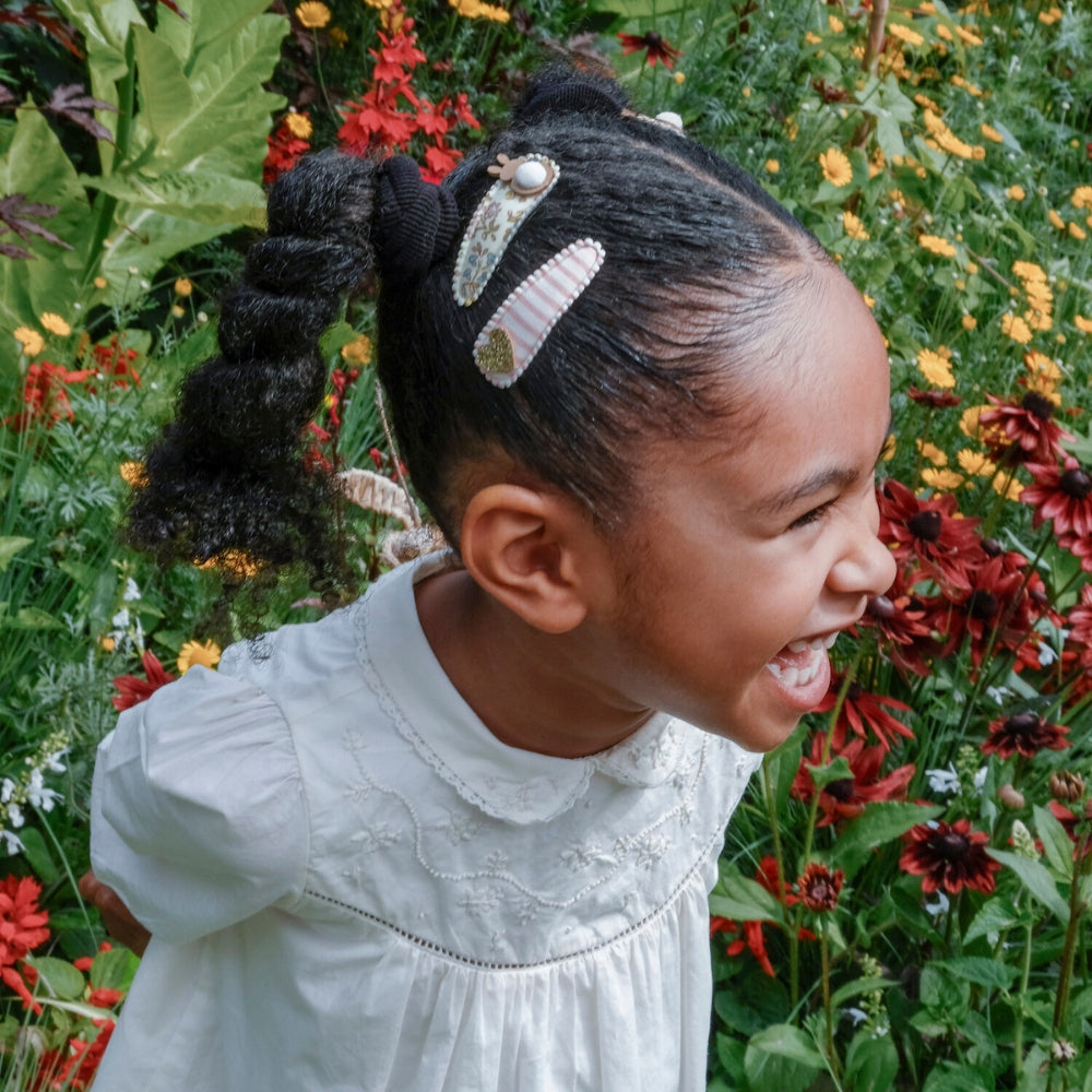 Rockahula Spinki dla dziewczynki Petal Bunny