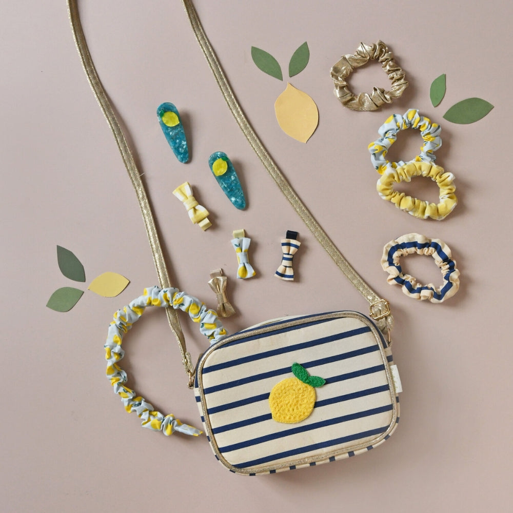 Rockahula Gumki do włosów dla dziewczynki Lemon Drop Scrunchie 4 szt.