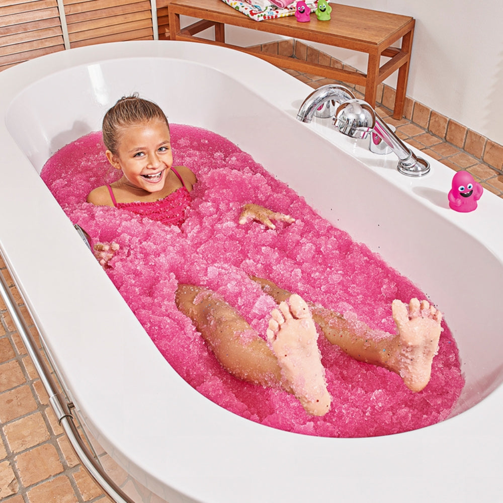 Zimpli Kids Magiczny proszek do kąpieli Gelli Baff różowy i pomarańczowy 4 użycia