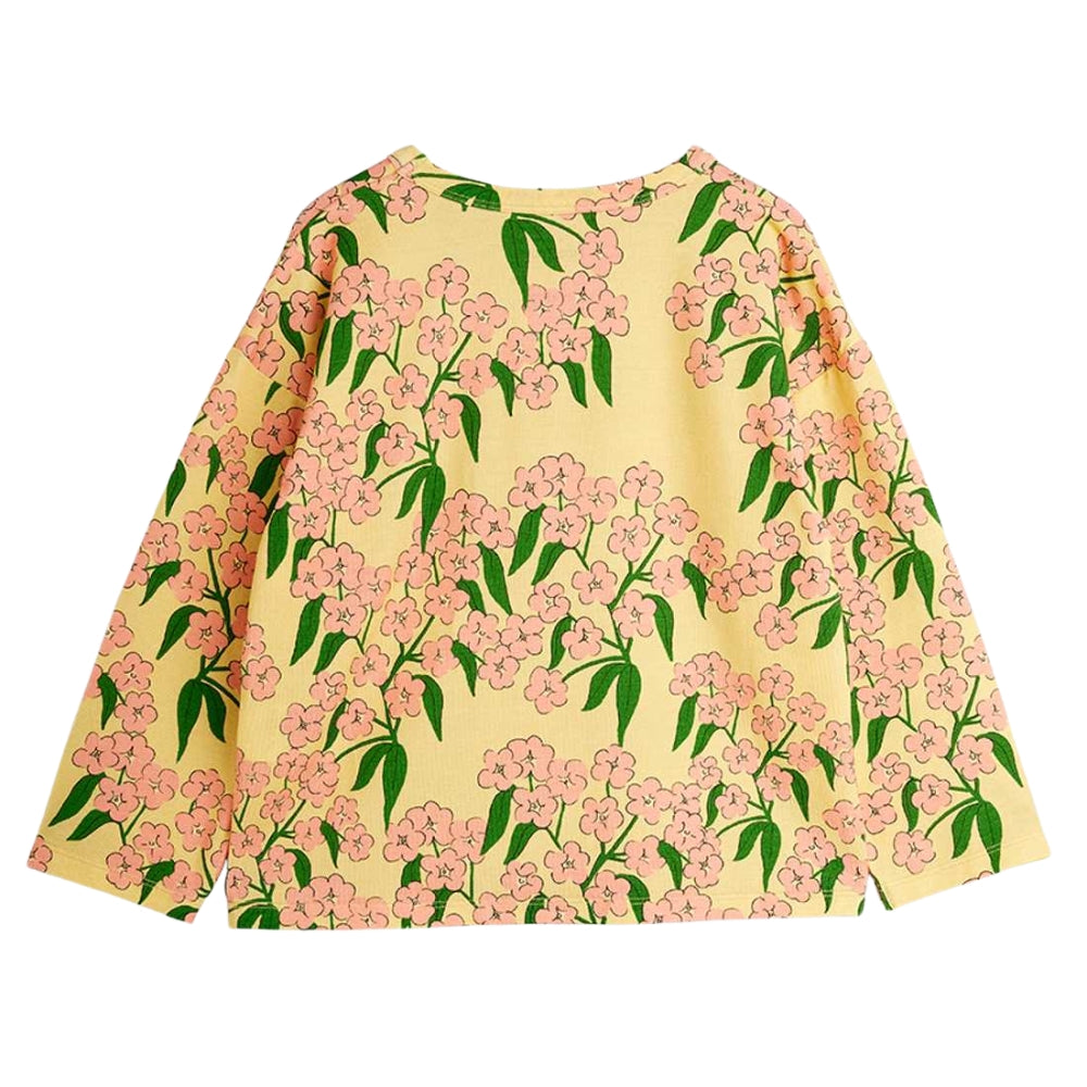 Mini Rodini Koszulka dla dzieci z długim rękawem Alpine flowers