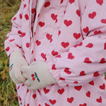 Konges Slojd Rękawiczki dziecięce Cherry Stripe