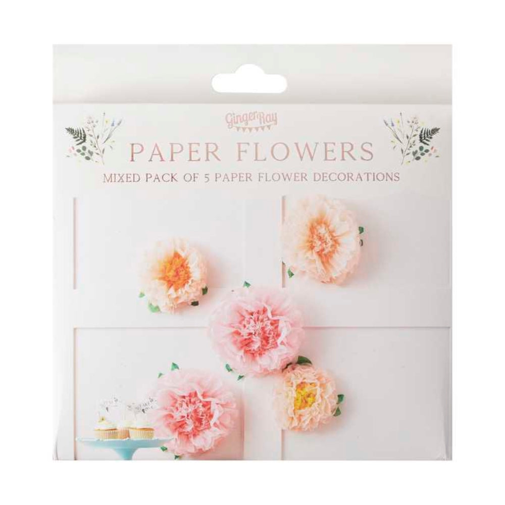 Ginger Ray Papierowe kwiaty