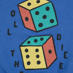 Bobo Choses Bluza dziecięca Roll The Dice Blue