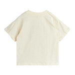 Mini Rodini Koszulka dla dzieci Bear Offwhite