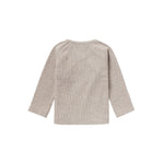 Noppies Koszulka dla niemowlaka z długim rękawem Nanyuki Taupe Melange