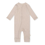 That’s mine Śpioszki niemowlęce Cathie Onesie Light Brown Melange