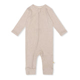 That’s mine Śpioszki niemowlęce Cathie Onesie Light Brown Melange