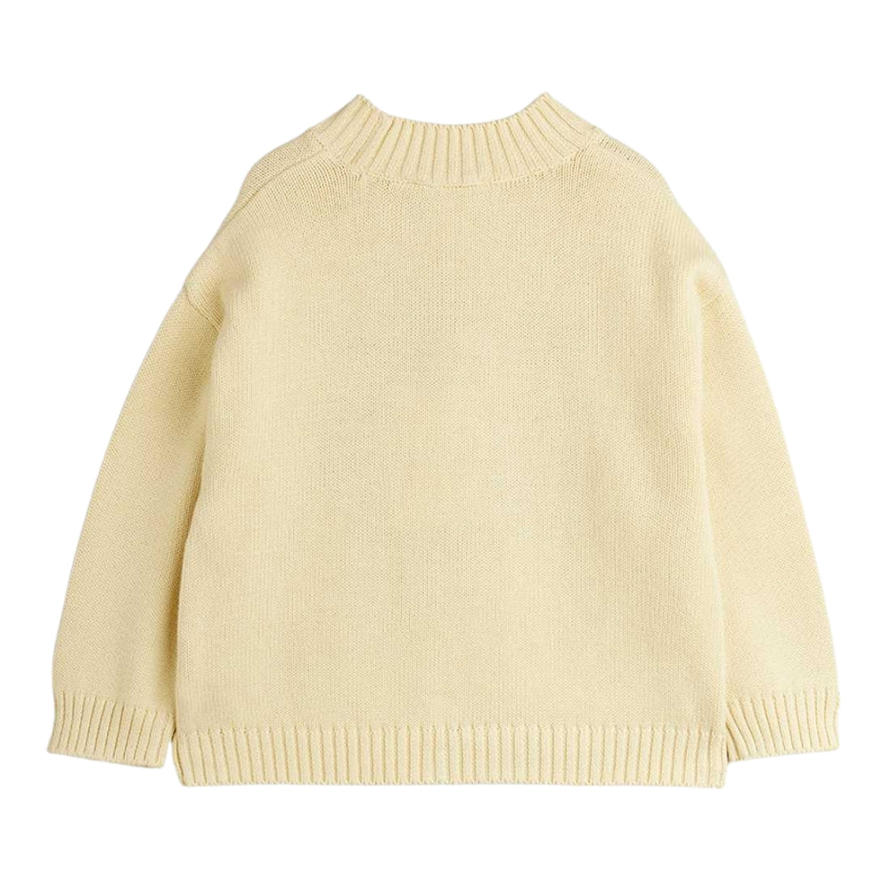 Mini Rodini Sweter dla dzieci z haftem Bear
