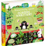 Harperkids Książka dla dzieci akademia mądrego dziecka Niesamowity spacer Ogródek warzywny