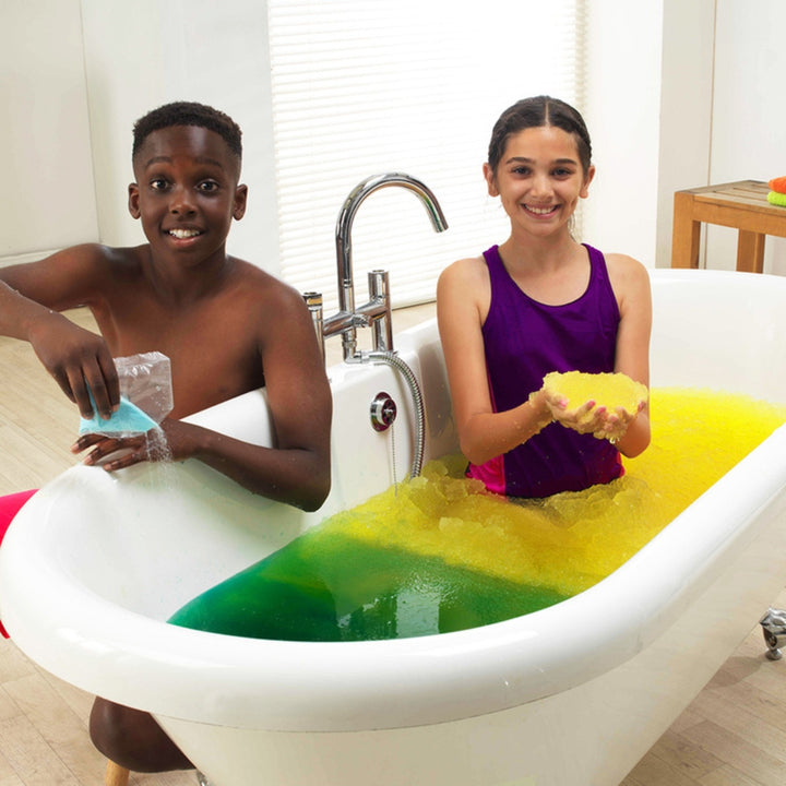 Zimpli Kids Magiczny proszek do kąpieli Gelli Baff Colour Change kosmiczny żółty