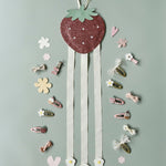 Rockahula Wieszaczek na spinki z 3 wstążkami Sweet Strawberry