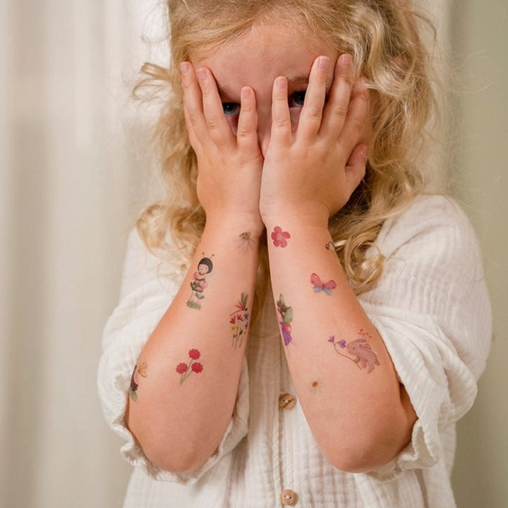 Little Dutch Tatuaże dla dzieci Rosa & friends